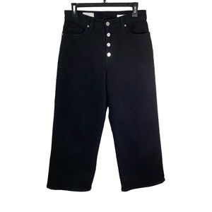 BLDWN Cropped Wide Leg Jeans